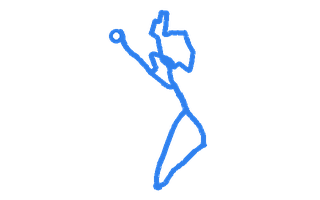 Route shape for Route 8 (NEW) at Rhyl DTC