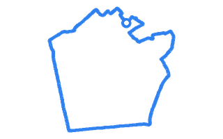Route shape for Route 16 at Rhyl DTC