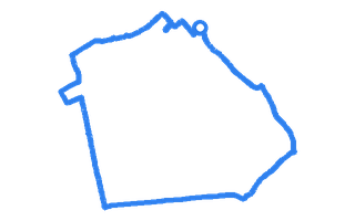 Route shape for Route 17 (NEW) at Rhyl DTC