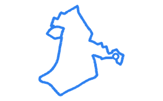 Route shape for Route 5 at Rochdale DTC