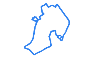 Route shape for Route 8 at Rochdale DTC