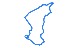 Route shape for Route 9 at Rochdale DTC