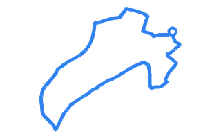 Route shape for Route 14 at Rochdale DTC