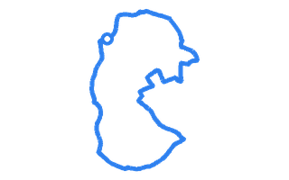 Route shape for Route 12 at Rotherham DTC