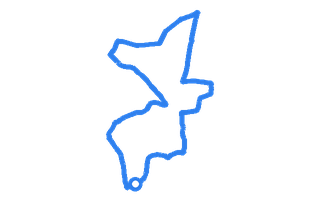 Route shape for Route 15 (NEW) at Rotherham DTC