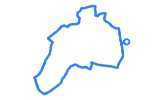 Route shape for Route 16 (NEW) at Rotherham DTC