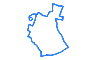 Route shape for Route 2 at Rugby DTC