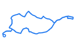 Route shape for Route 4 (NEW) at Rugby DTC