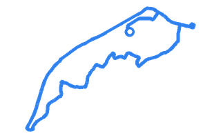 Route shape for Route 5 (NEW) at Rugby DTC