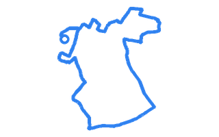 Route shape for Route 6 at Rugby DTC