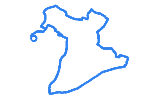 Route shape for Route 7 at Rugby DTC