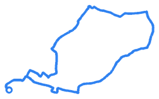 Route shape for Route 11 at Rugby DTC