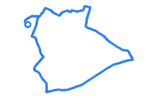 Route shape for Route 14 at Rugby DTC