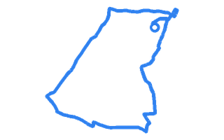 Route shape for Route 17 (NEW) at Rugby DTC