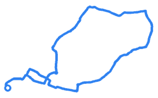 Route shape for Route 18 (NEW) at Rugby DTC