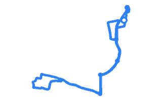 Route shape for Route 2 at Salisbury DTC
