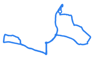 Route shape for Route 9 at Salisbury DTC