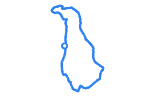 Route shape for Route 1 at Scarborough DTC