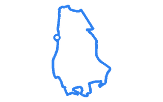 Route shape for Route 5 at Scarborough DTC