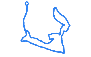 Route shape for Route 7 at Scarborough DTC