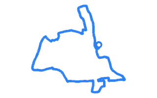Route shape for Route 5 at Scunthorpe DTC