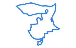 Route shape for Route 6 at Scunthorpe DTC