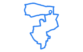 Route shape for Route 7 at Scunthorpe DTC
