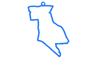Route shape for Route 10 at Scunthorpe DTC
