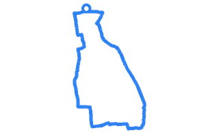 Route shape for Route 12 at Scunthorpe DTC