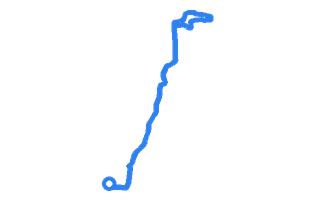 Route shape for Route 14 at Scunthorpe DTC