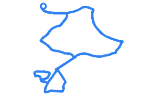 Route shape for Route 1 at Sheffield (Handsworth) DTC