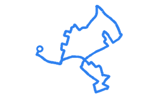 Route shape for Route 5 at Sheffield (Handsworth) DTC