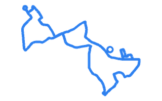 Route shape for Route 6 at Sheffield (Handsworth) DTC