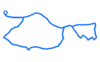 Route shape for Route 14 at Sheffield (Handsworth) DTC