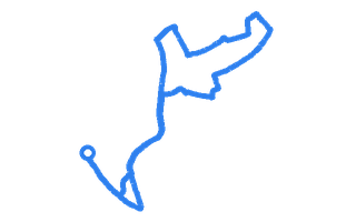 Route shape for Route 3 at Sheffield (Middlewood Road) DTC