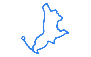 Route shape for Route 4 at Sheffield (Middlewood Road) DTC