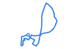 Route shape for Route 1 at Shrewsbury DTC