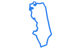 Route shape for Route 4 at Shrewsbury DTC