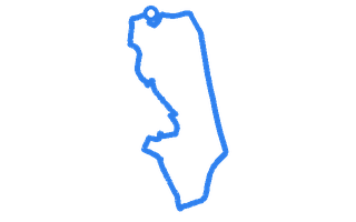 Route shape for Route 10 at Shrewsbury DTC