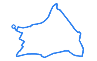 Route shape for Route 14 at Shrewsbury DTC
