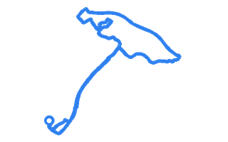 Route shape for Route 2 (NEW) at Sidcup DTC