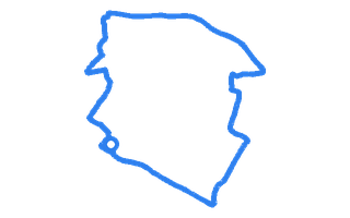 Route shape for Route 7 at Sidcup DTC