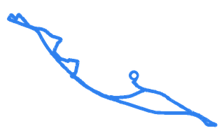 Route shape for Route 11 (NEW) at Sidcup DTC