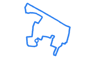 Route shape for Route 6 at Skegness DTC