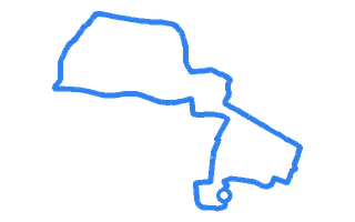 Route shape for Route 11 at Skegness DTC