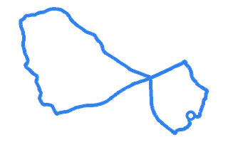 Route shape for Route 11 at Skipton DTC
