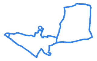 Route shape for Route 2 at Slough DTC