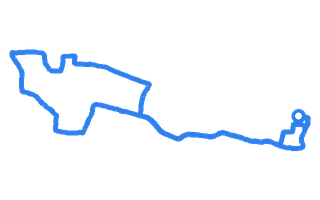 Route shape for Route 3 at Slough DTC