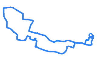 Route shape for Route 6 at Slough DTC