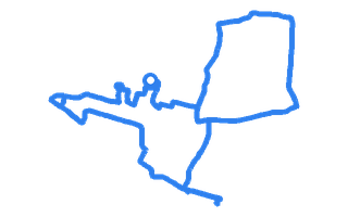 Route shape for Route 8 at Slough DTC